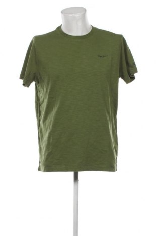 Męski T-shirt Pepe Jeans, Rozmiar XL, Kolor Zielony, Cena 138,60 zł