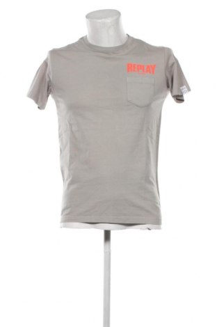 Ανδρικό t-shirt Replay, Μέγεθος S, Χρώμα  Μπέζ, Τιμή 15,77 €