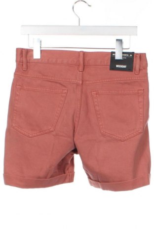 Pantaloni scurți de bărbați Weekday, Mărime S, Culoare Roz, Preț 27,63 Lei