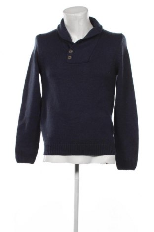 Ανδρικό πουλόβερ Pier One, Μέγεθος S, Χρώμα Μπλέ, Τιμή 2,87 €