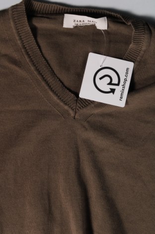 Pánsky sveter  Zara Man, Veľkosť XL, Farba Zelená, Cena  5,29 €
