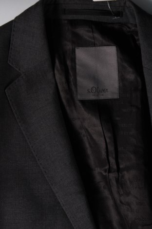 Ανδρικό σακάκι S.Oliver, Μέγεθος L, Χρώμα Γκρί, Τιμή 4,52 €