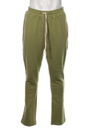 Pantaloni trening de bărbați Urban Classics, Mărime L, Culoare Verde, Preț 80,92 Lei