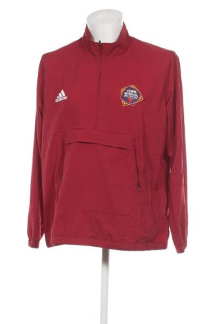 Herren Sportjacke Adidas, Größe XXL, Farbe Rot, Preis 29,92 €