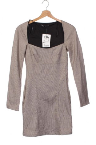 Kleid Zara, Größe XS, Farbe Beige, Preis 7,71 €