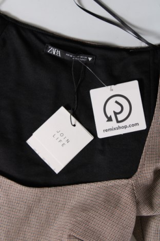 Kleid Zara, Größe XS, Farbe Beige, Preis 7,71 €