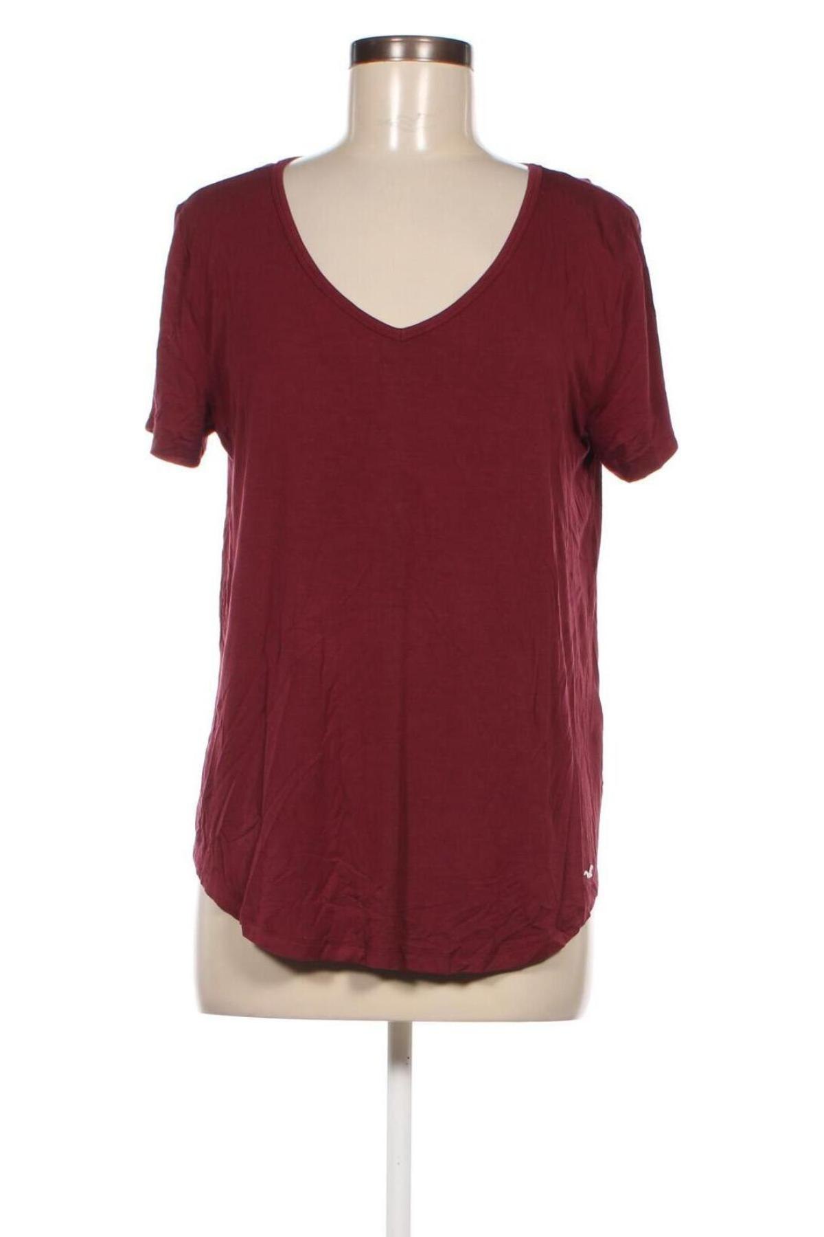 Γυναικεία μπλούζα Hollister, Μέγεθος L, Χρώμα Κόκκινο, Τιμή 6,68 €