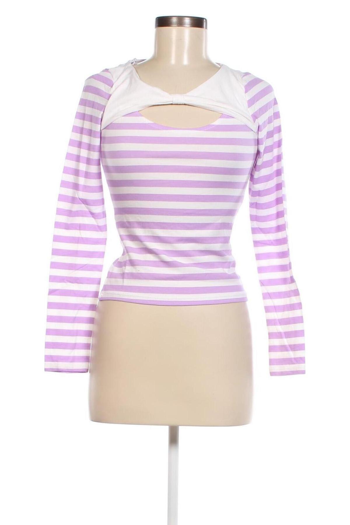 Γυναικεία μπλούζα Monki, Μέγεθος XXS, Χρώμα Πολύχρωμο, Τιμή 3,35 €