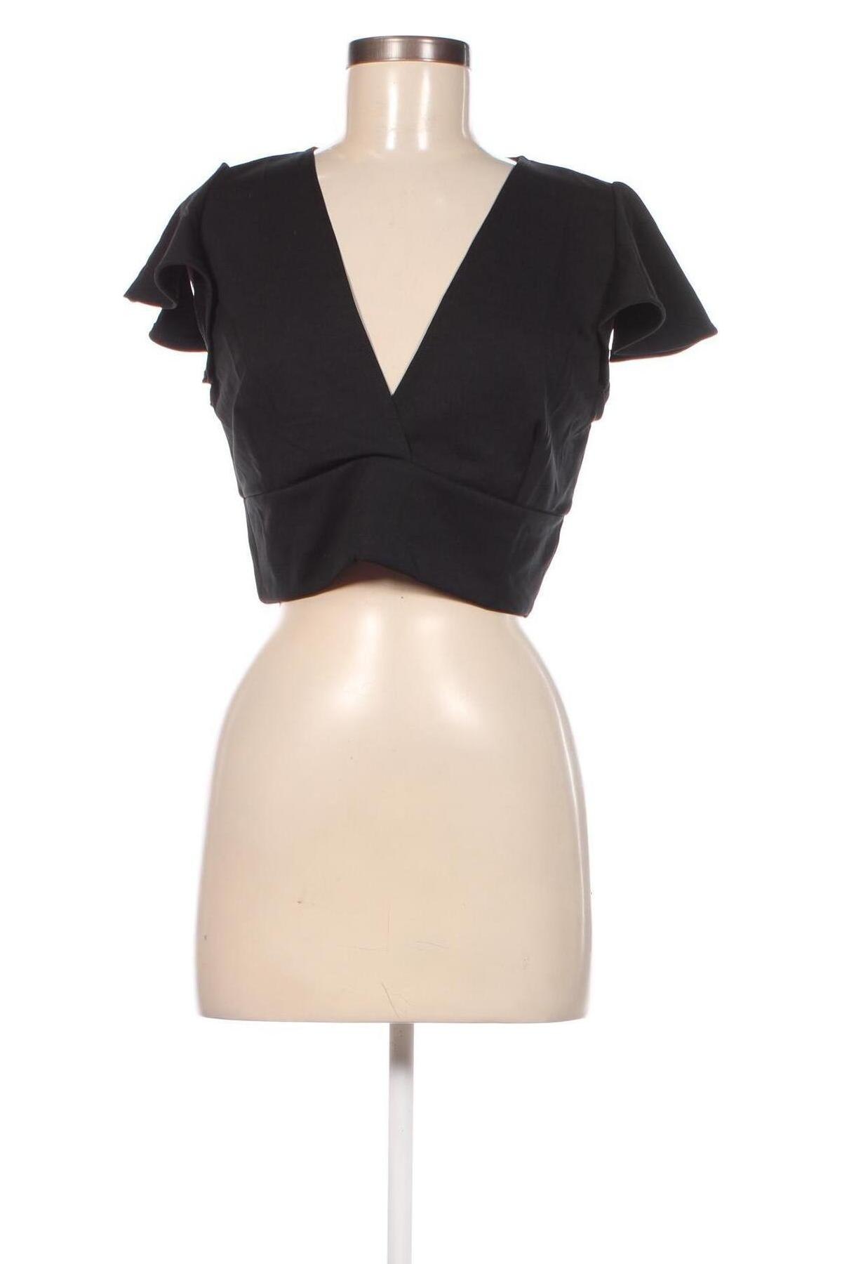 Γυναικεία μπλούζα Nly One, Μέγεθος L, Χρώμα Μαύρο, Τιμή 4,47 €