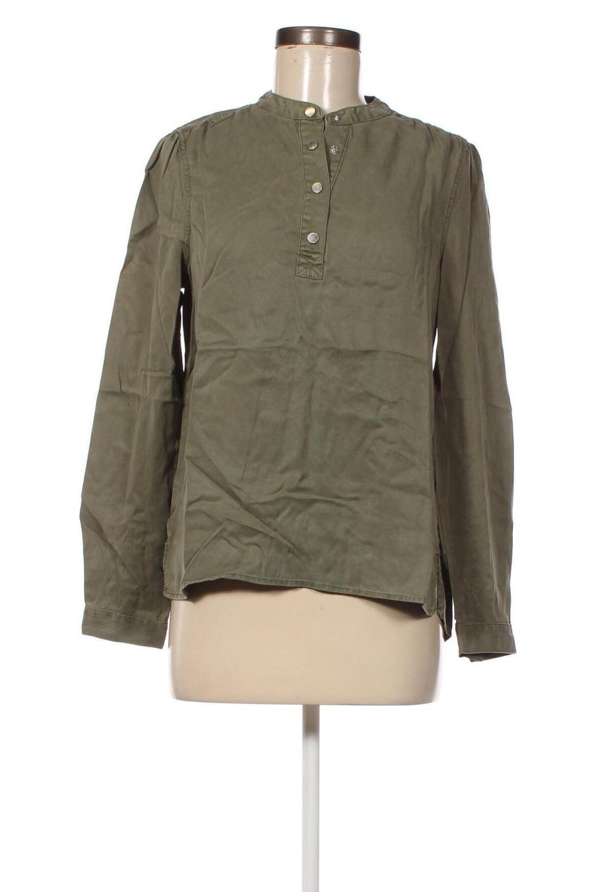 Γυναικεία μπλούζα S.Oliver, Μέγεθος S, Χρώμα Πράσινο, Τιμή 3,34 €