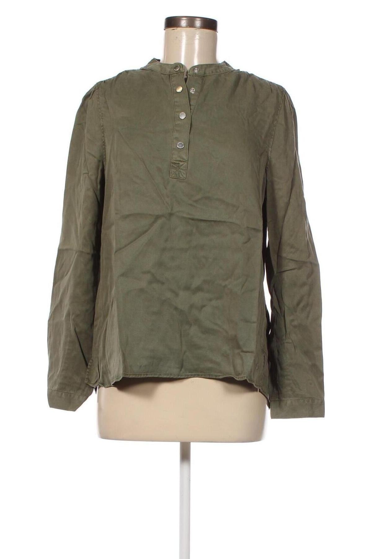 Γυναικεία μπλούζα S.Oliver, Μέγεθος M, Χρώμα Πράσινο, Τιμή 3,34 €