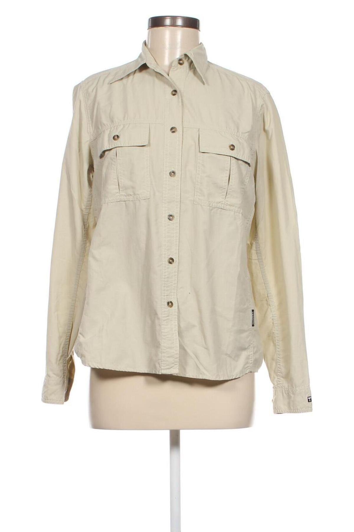Γυναικείο πουκάμισο Tenson, Μέγεθος M, Χρώμα  Μπέζ, Τιμή 8,70 €