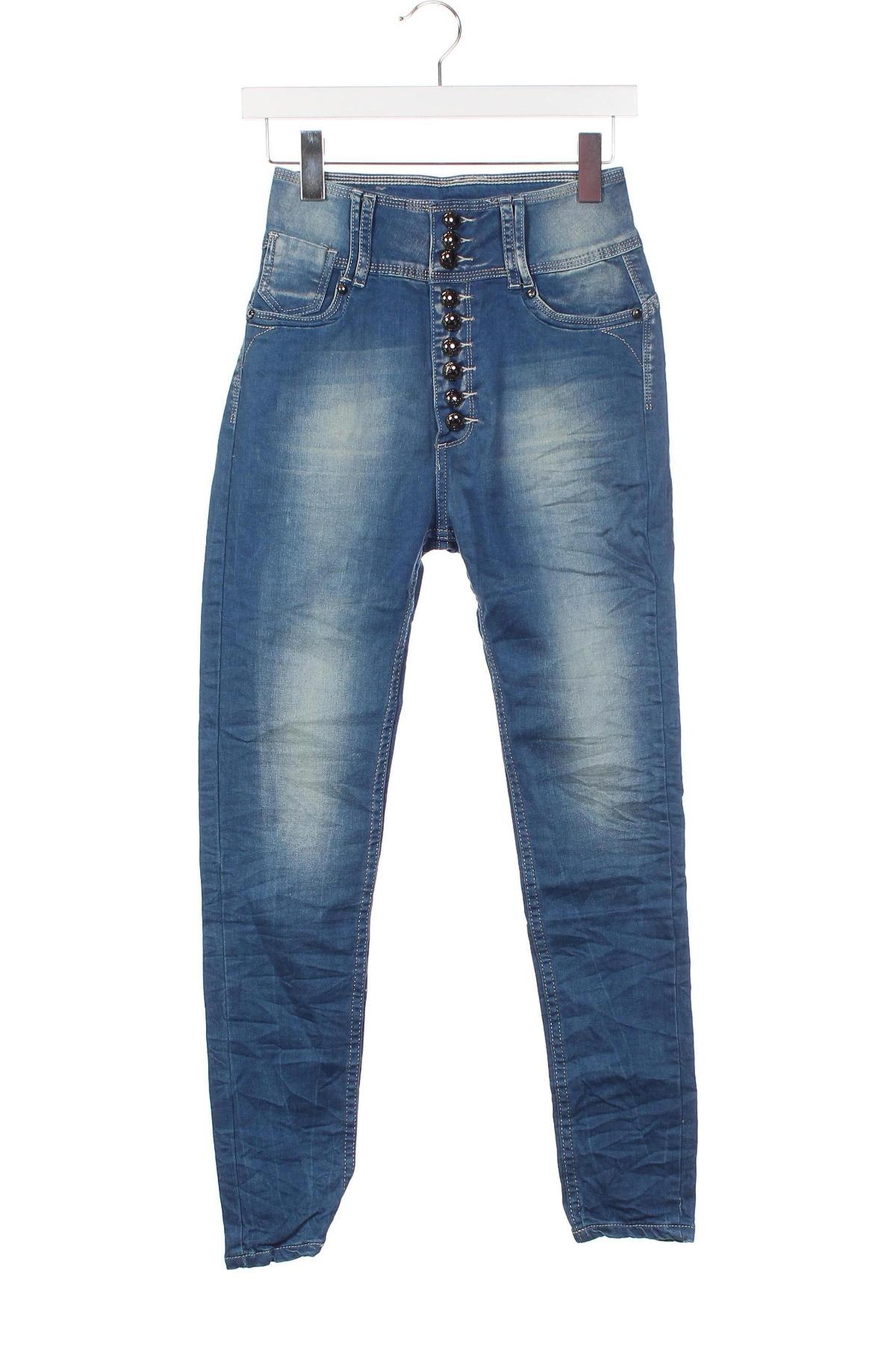 Γυναικείο Τζίν Newplay Jeans, Μέγεθος XXS, Χρώμα Μπλέ, Τιμή 4,27 €