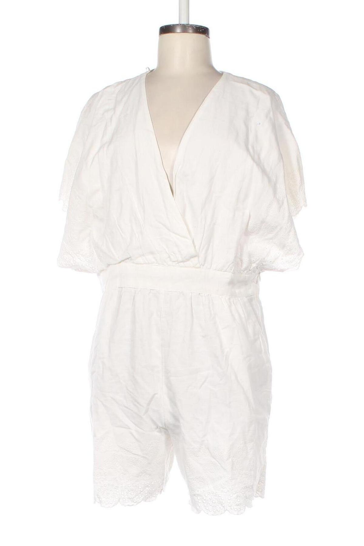 Damen Overall Pimkie, Größe XL, Farbe Weiß, Preis 7,99 €