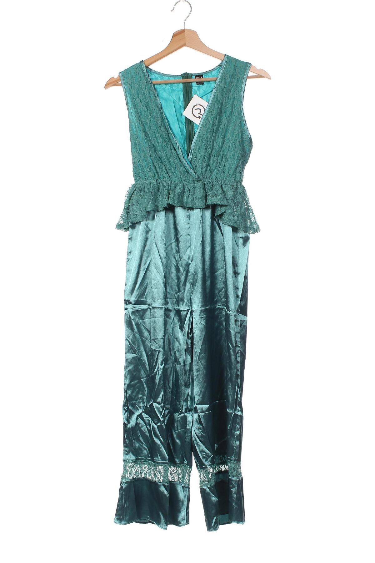 Damen Overall SHEIN, Größe XS, Farbe Grün, Preis 3,84 €