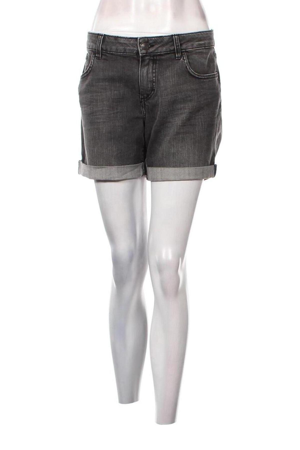 Γυναικείο κοντό παντελόνι Massimo Dutti, Μέγεθος L, Χρώμα Γκρί, Τιμή 21,03 €