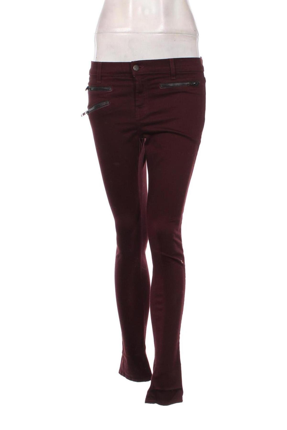 Дамски панталон J Brand, Размер M, Цвят Червен, Цена 7,48 лв.