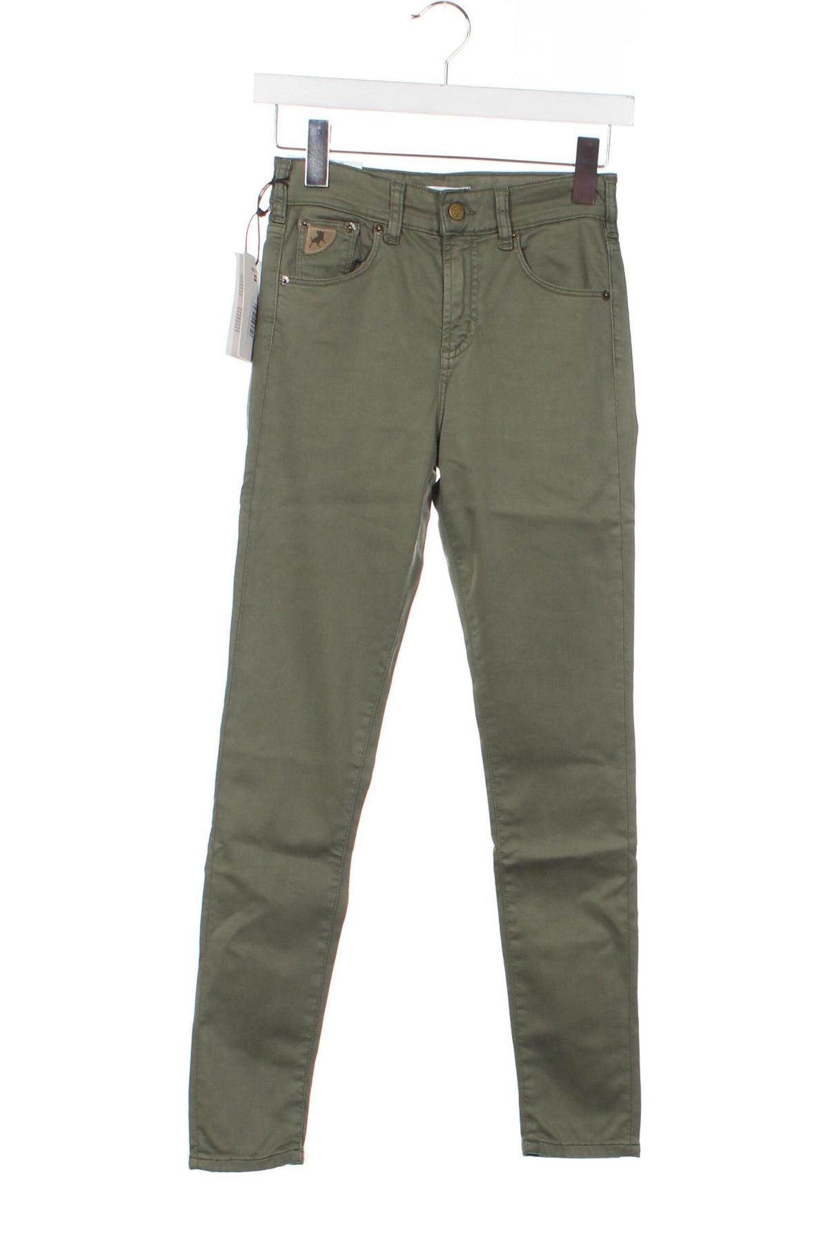 Pantaloni de femei Lois, Mărime XS, Culoare Verde, Preț 28,82 Lei