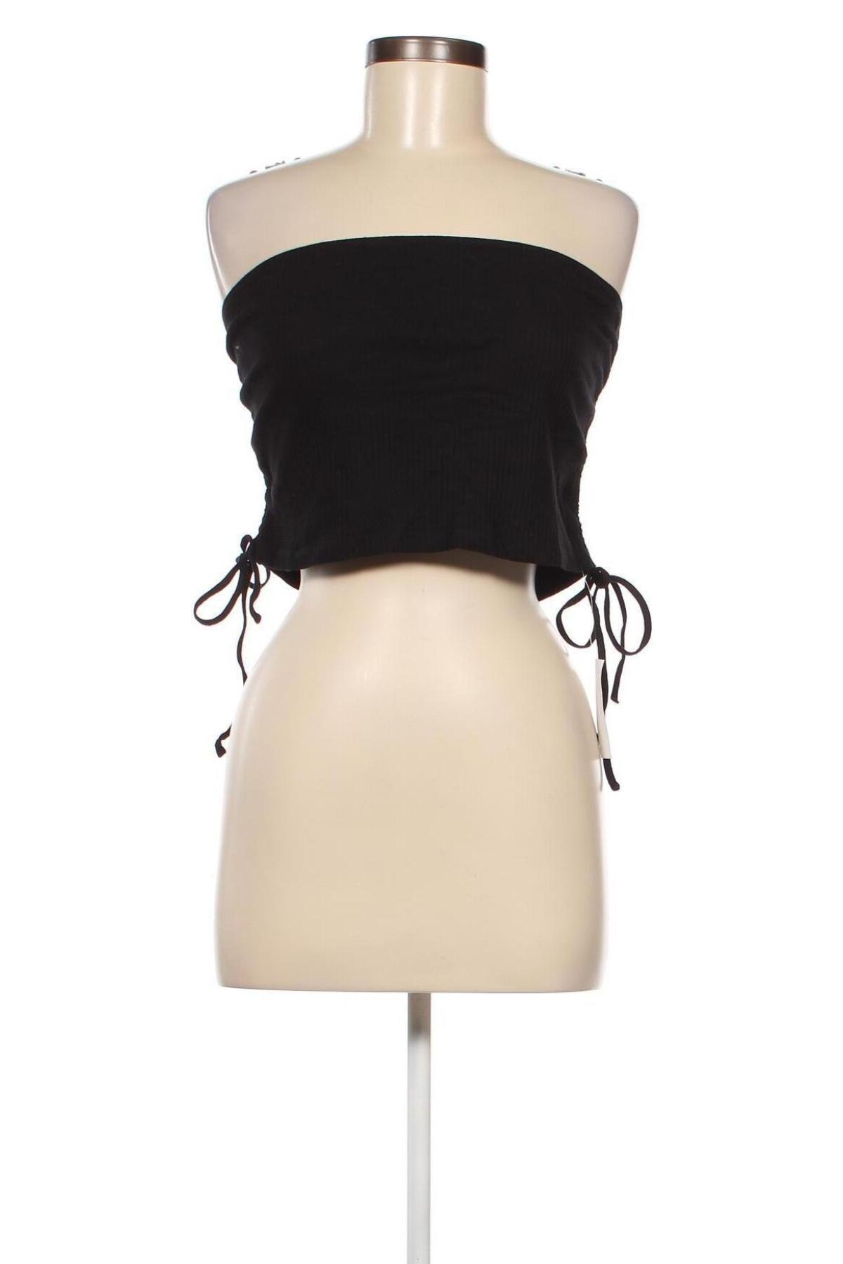 Γυναικείο αμάνικο μπλουζάκι Glamorous, Μέγεθος XL, Χρώμα Μαύρο, Τιμή 3,89 €