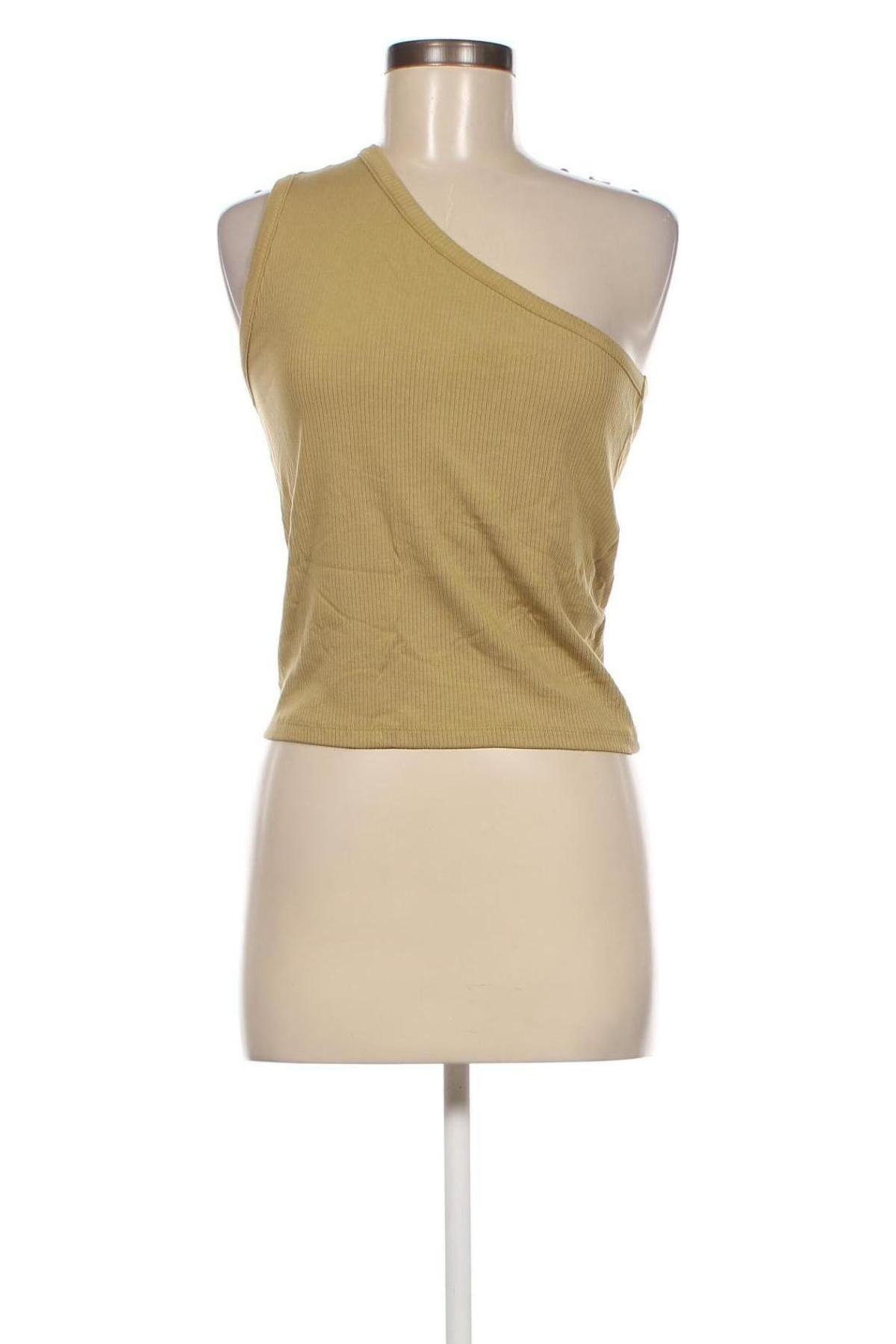 Γυναικείο αμάνικο μπλουζάκι Object, Μέγεθος XL, Χρώμα Καφέ, Τιμή 4,19 €