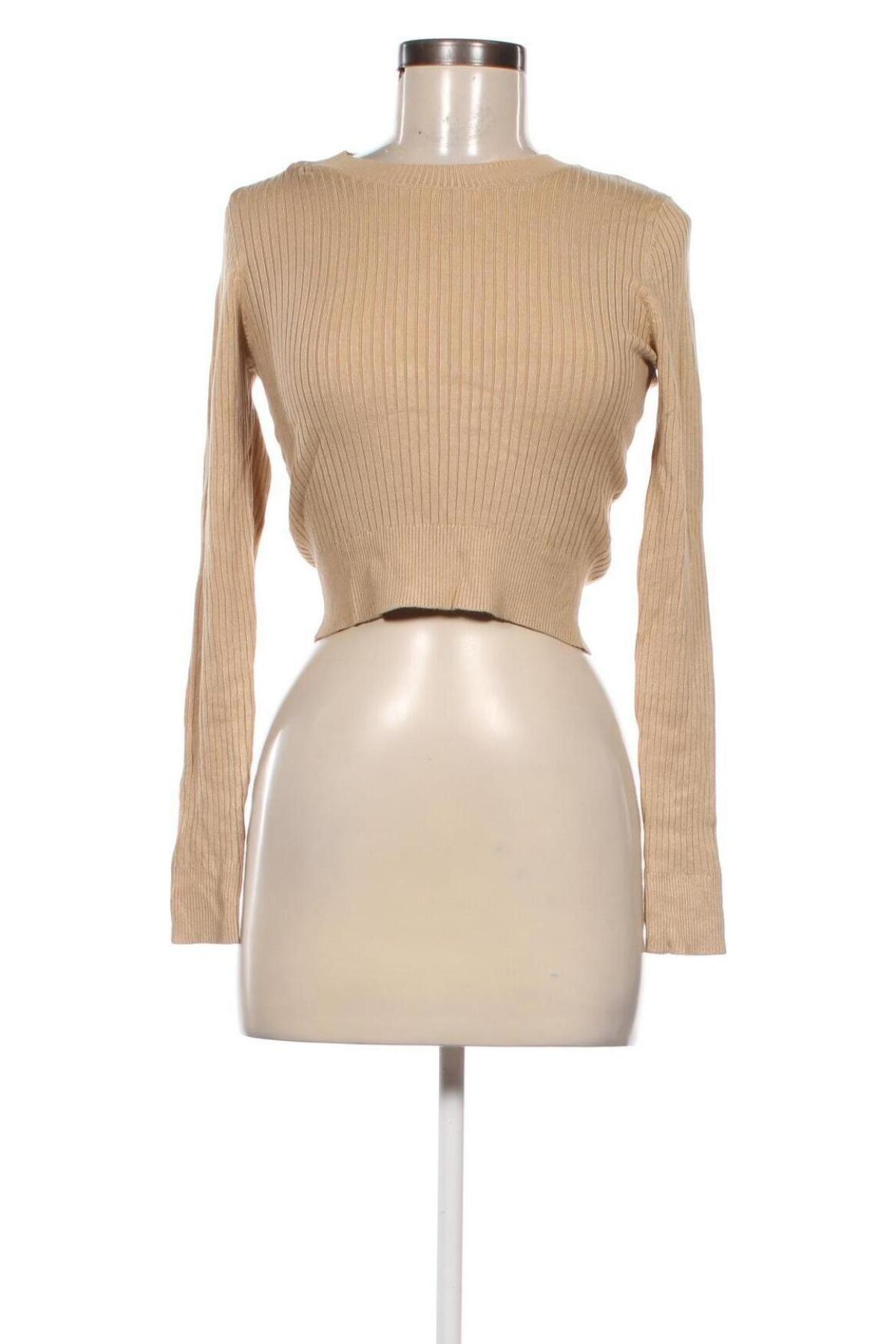 Γυναικείο πουλόβερ Even&Odd, Μέγεθος L, Χρώμα  Μπέζ, Τιμή 6,40 €