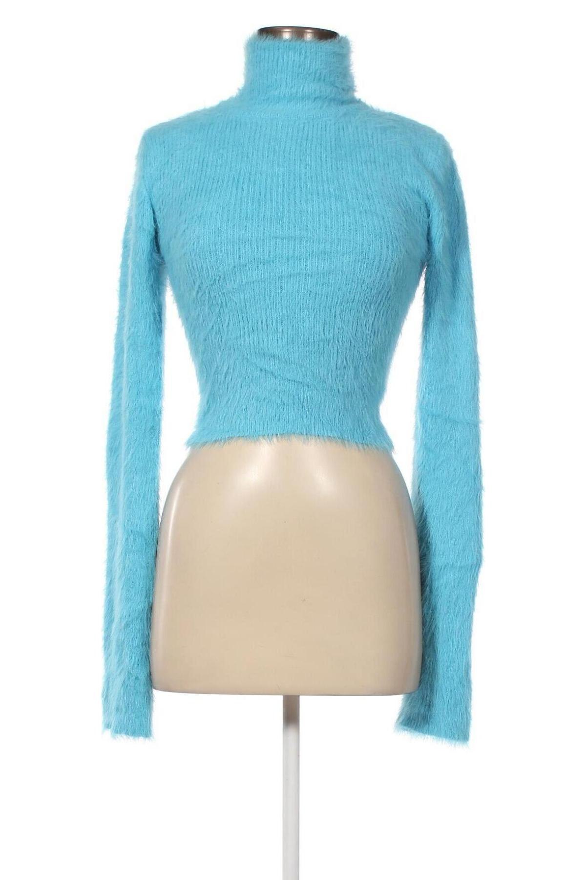 Дамски пуловер Monki, Размер XS, Цвят Син, Цена 11,76 лв.