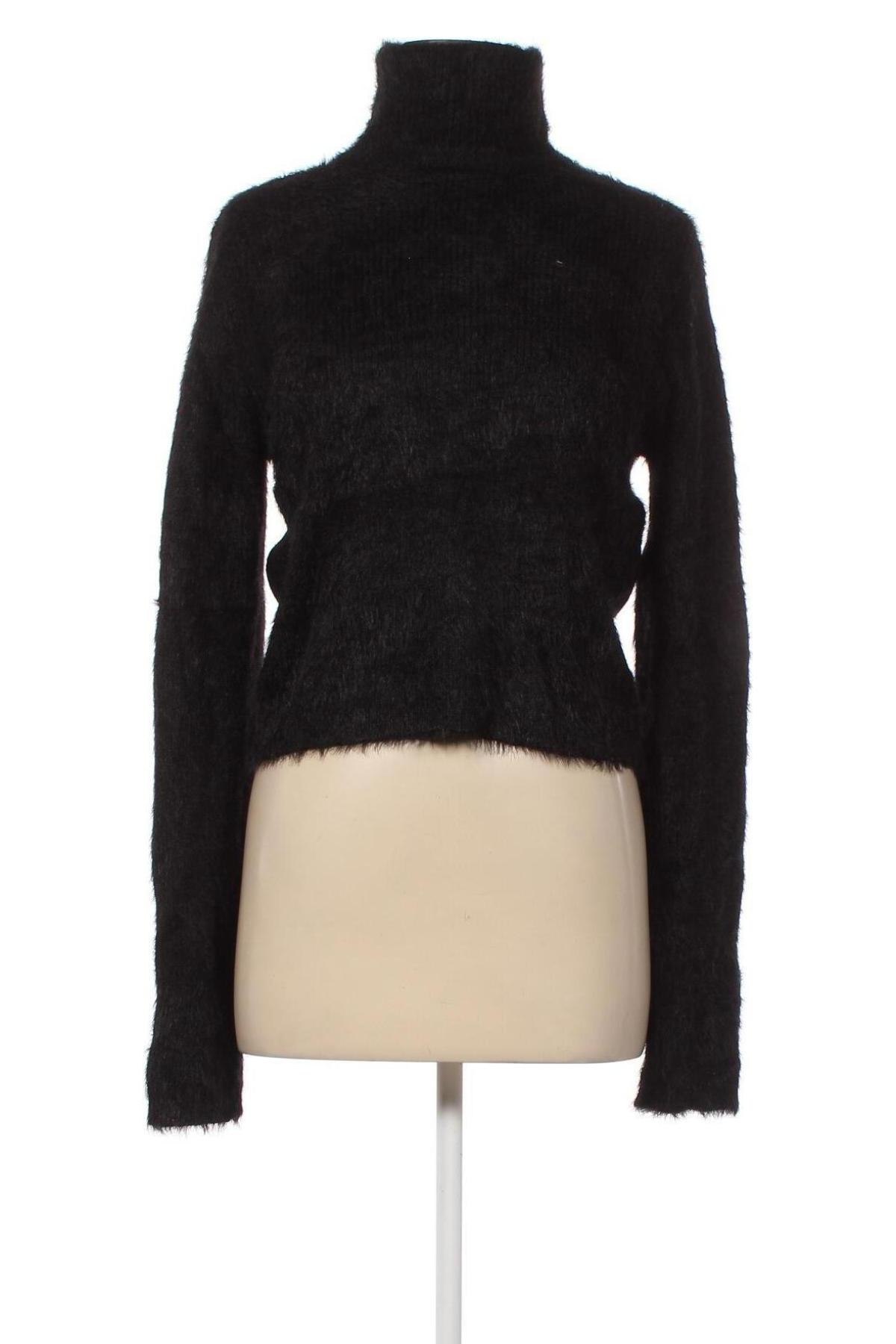 Γυναικείο πουλόβερ Monki, Μέγεθος L, Χρώμα Μαύρο, Τιμή 6,32 €