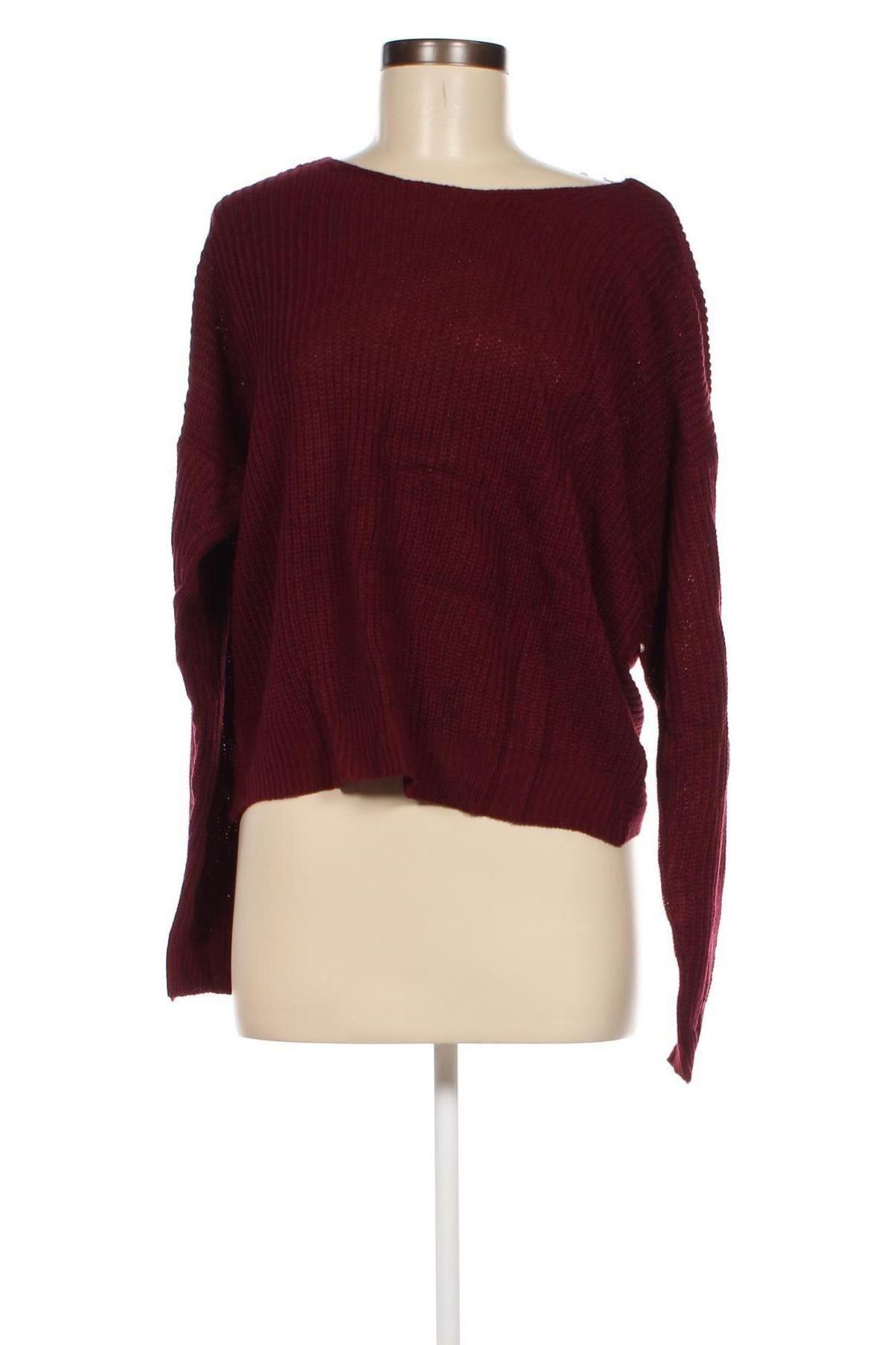 Дамски пуловер SHEIN, Размер M, Цвят Червен, Цена 10,12 лв.