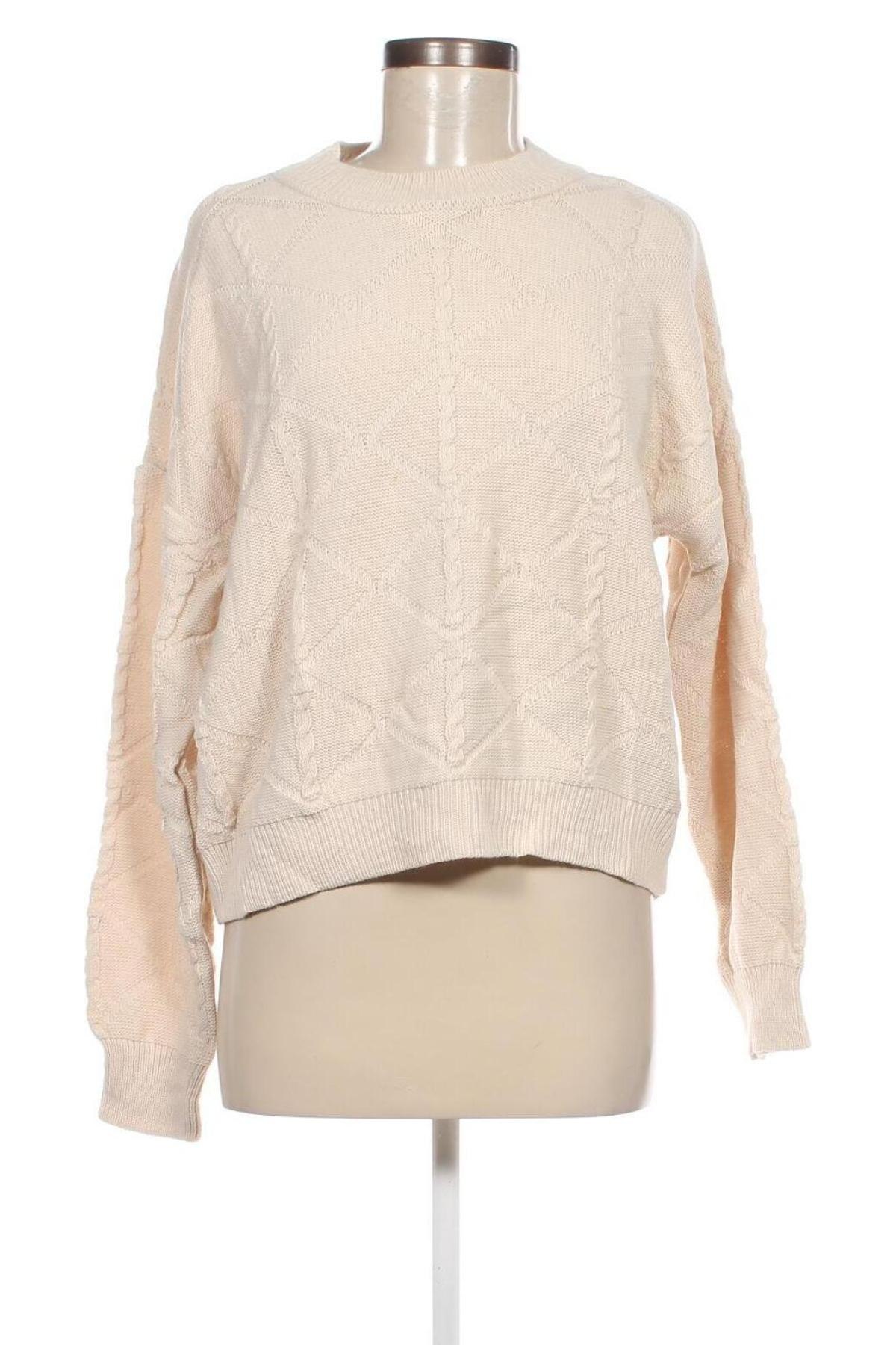 Дамски пуловер Trendyol, Размер M, Цвят Бежов, Цена 13,92 лв.