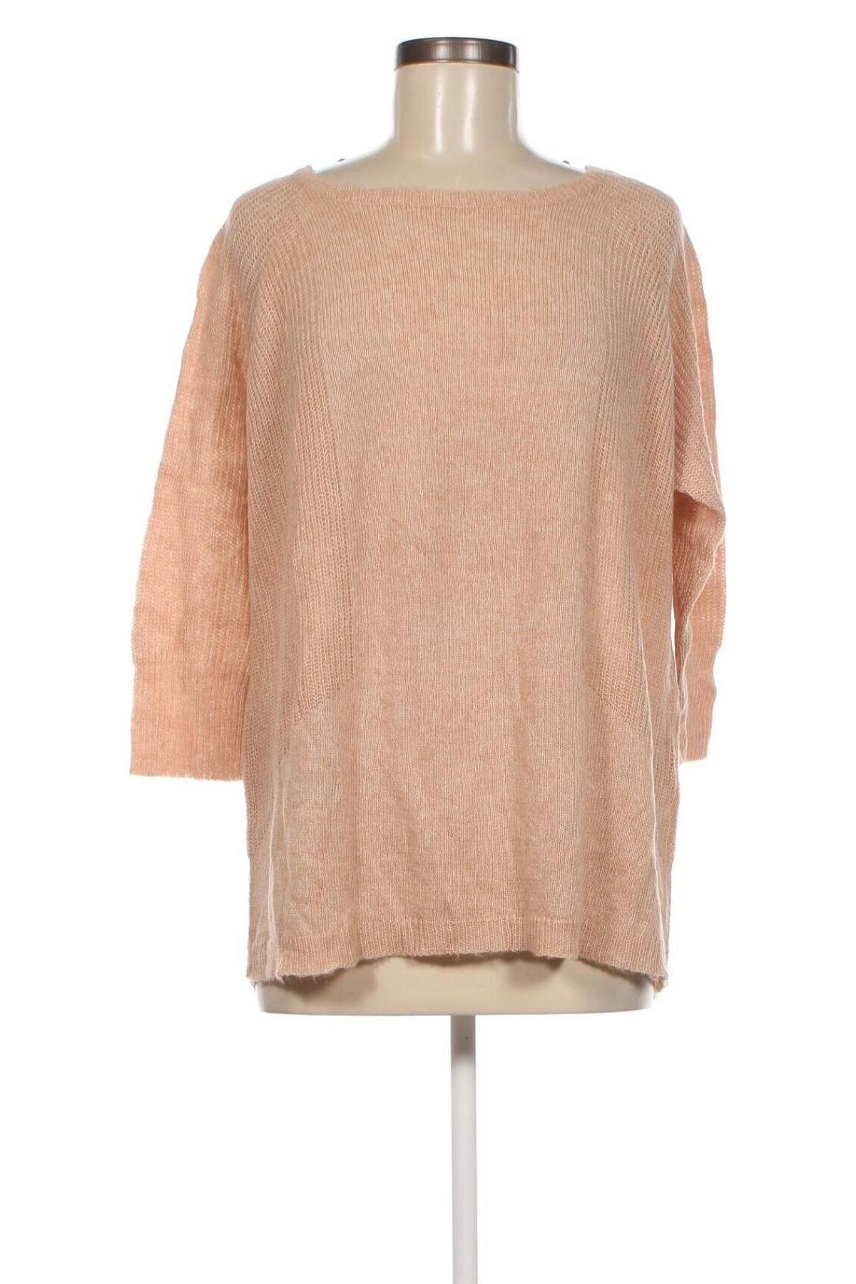 Damenpullover Vero Moda, Größe M, Farbe Beige, Preis 2,64 €