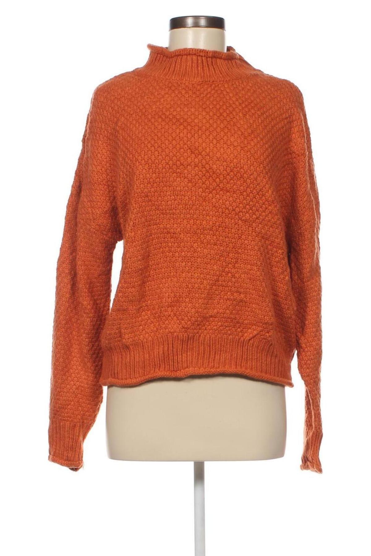 Дамски пуловер Zesica, Размер L, Цвят Оранжев, Цена 7,25 лв.