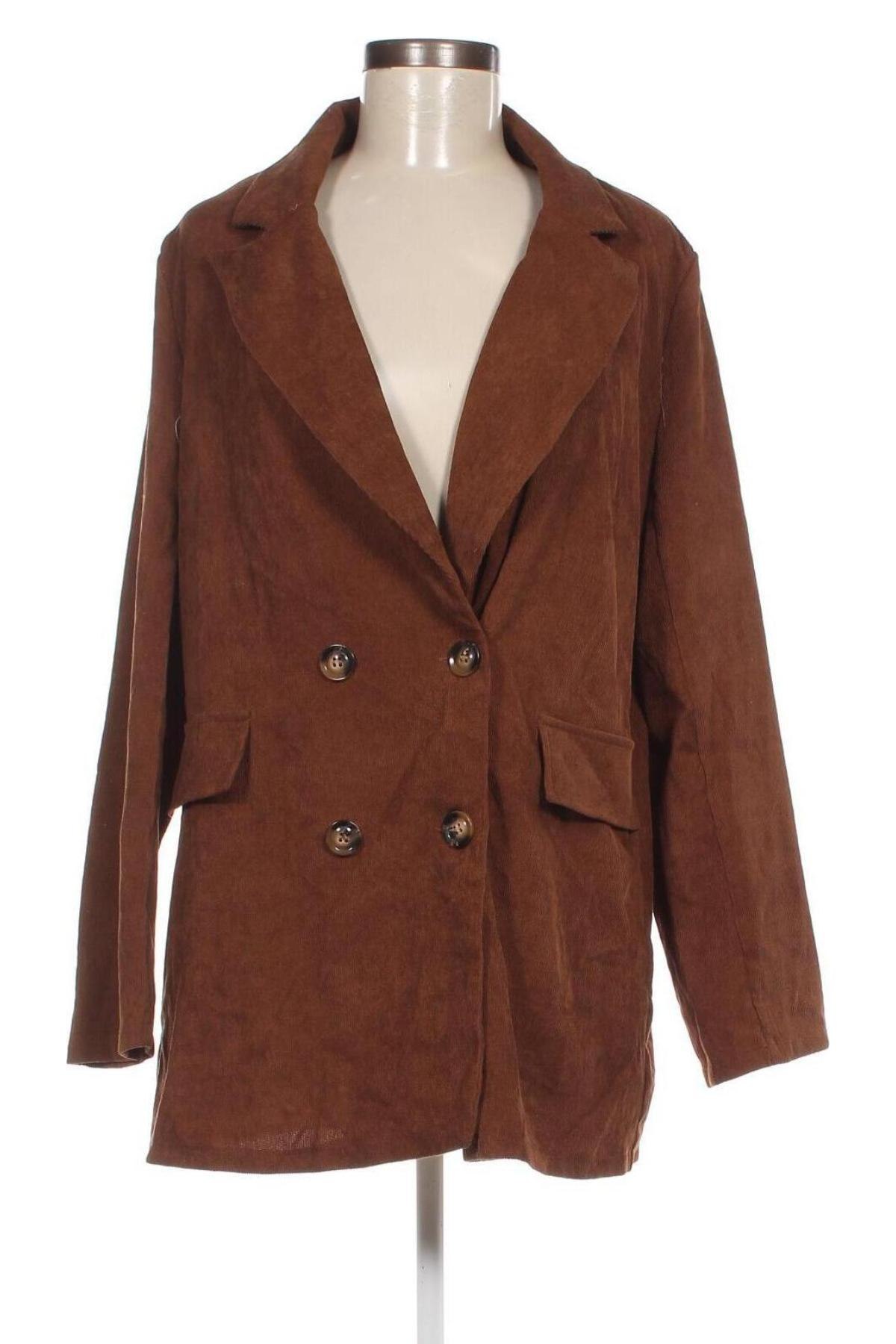 Дамско сако SHEIN, Размер M, Цвят Кафяв, Цена 8,80 лв.