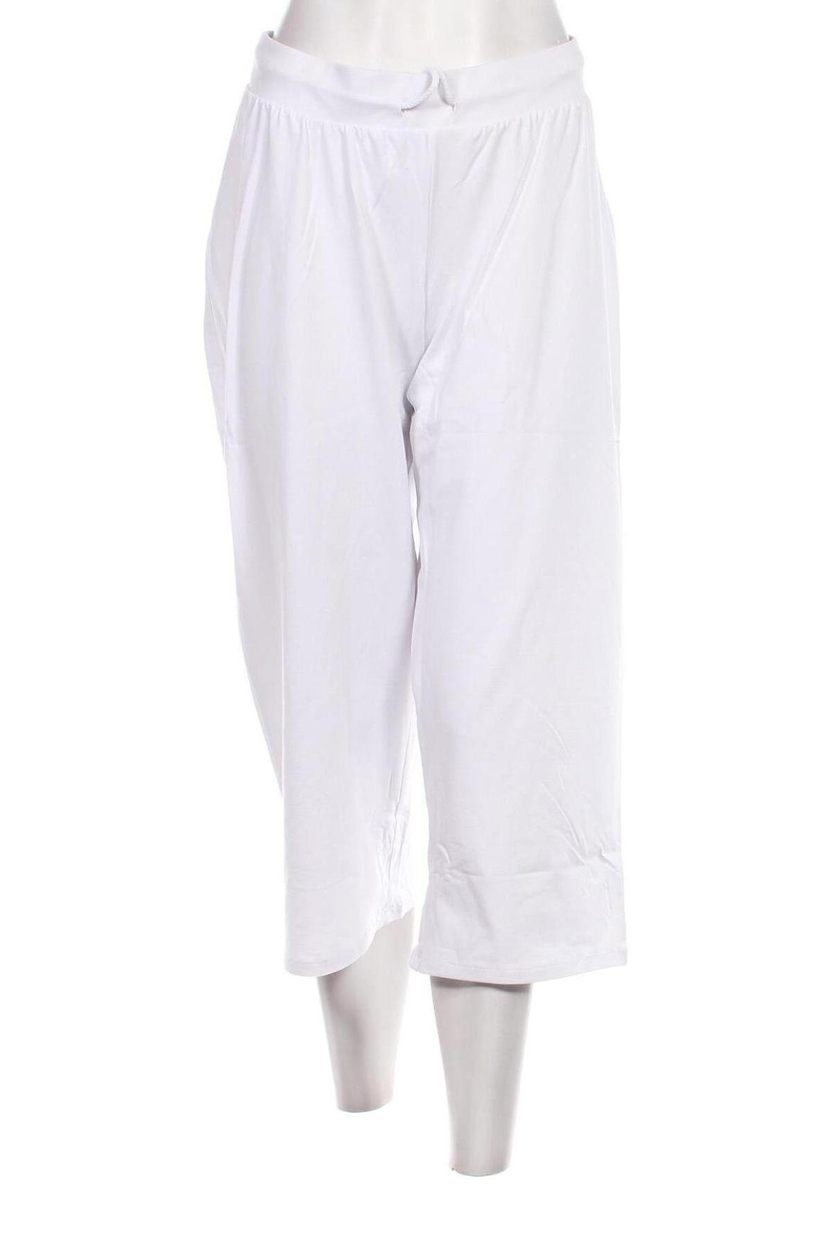 Γυναικείο αθλητικό παντελόνι Beach Time, Μέγεθος XL, Χρώμα Λευκό, Τιμή 6,40 €
