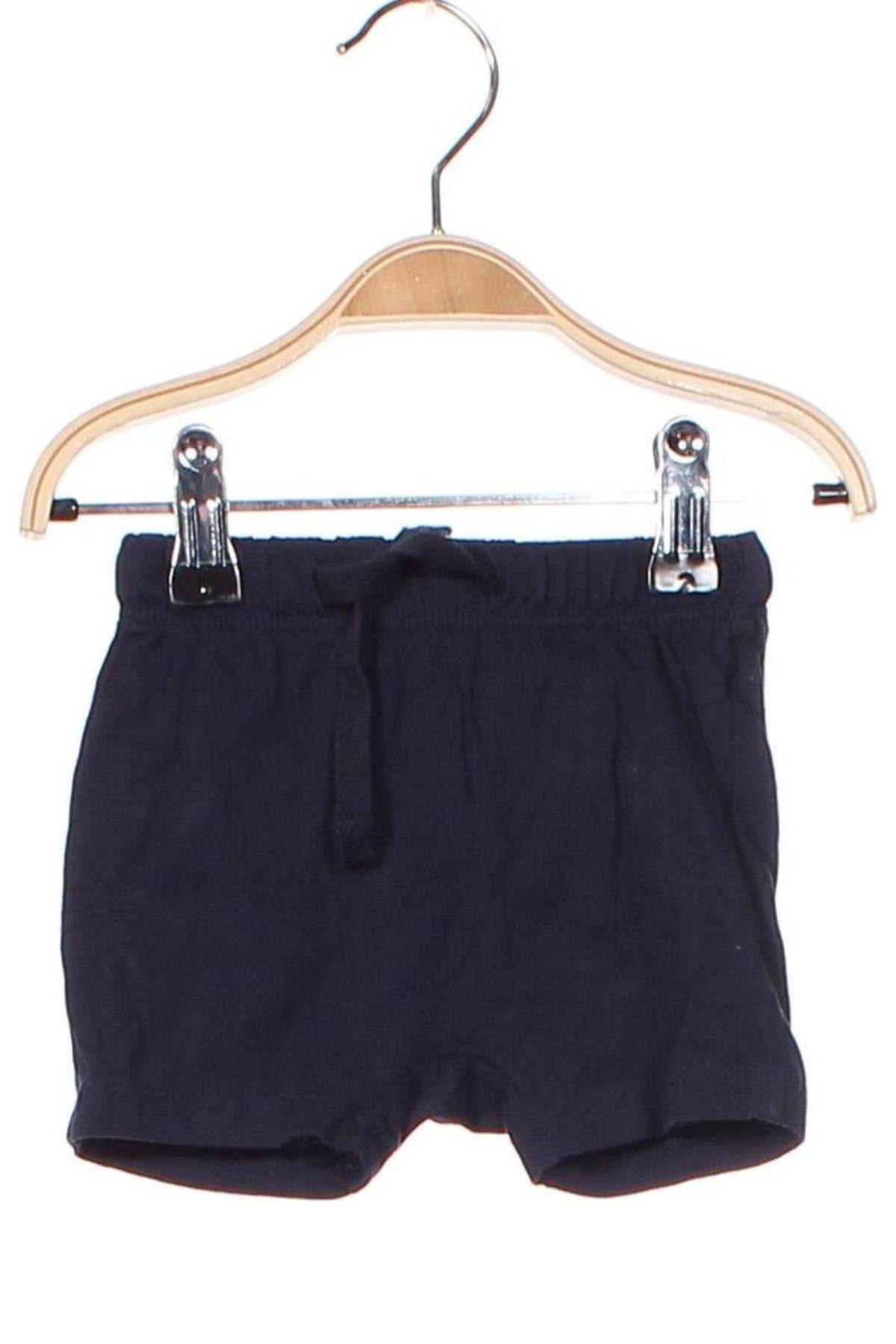 Παιδικό κοντό παντελόνι H&M, Μέγεθος 2-3m/ 56-62 εκ., Χρώμα Μπλέ, Τιμή 13,61 €