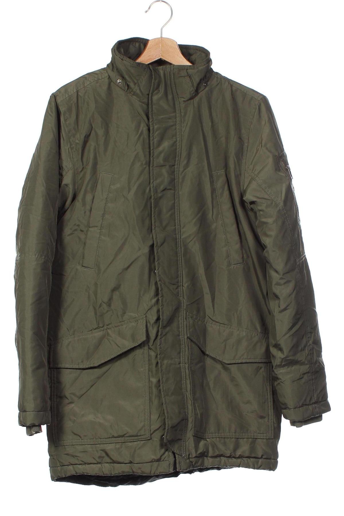 Dětská bunda  H&M, Velikost 13-14y/ 164-168 cm, Barva Zelená, Cena  176,00 Kč