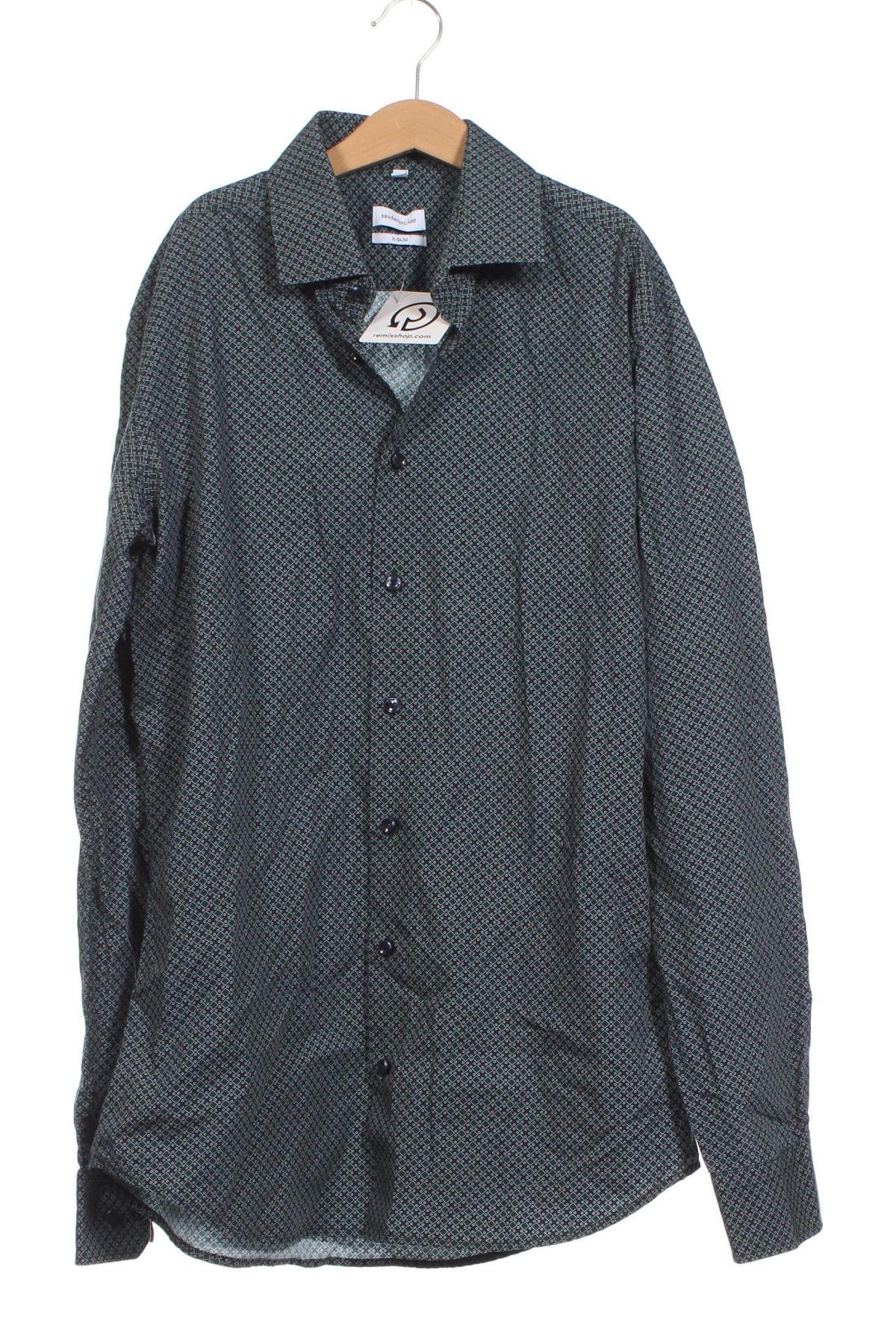 Herrenhemd Seidensticker, Größe XS, Farbe Mehrfarbig, Preis € 5,57