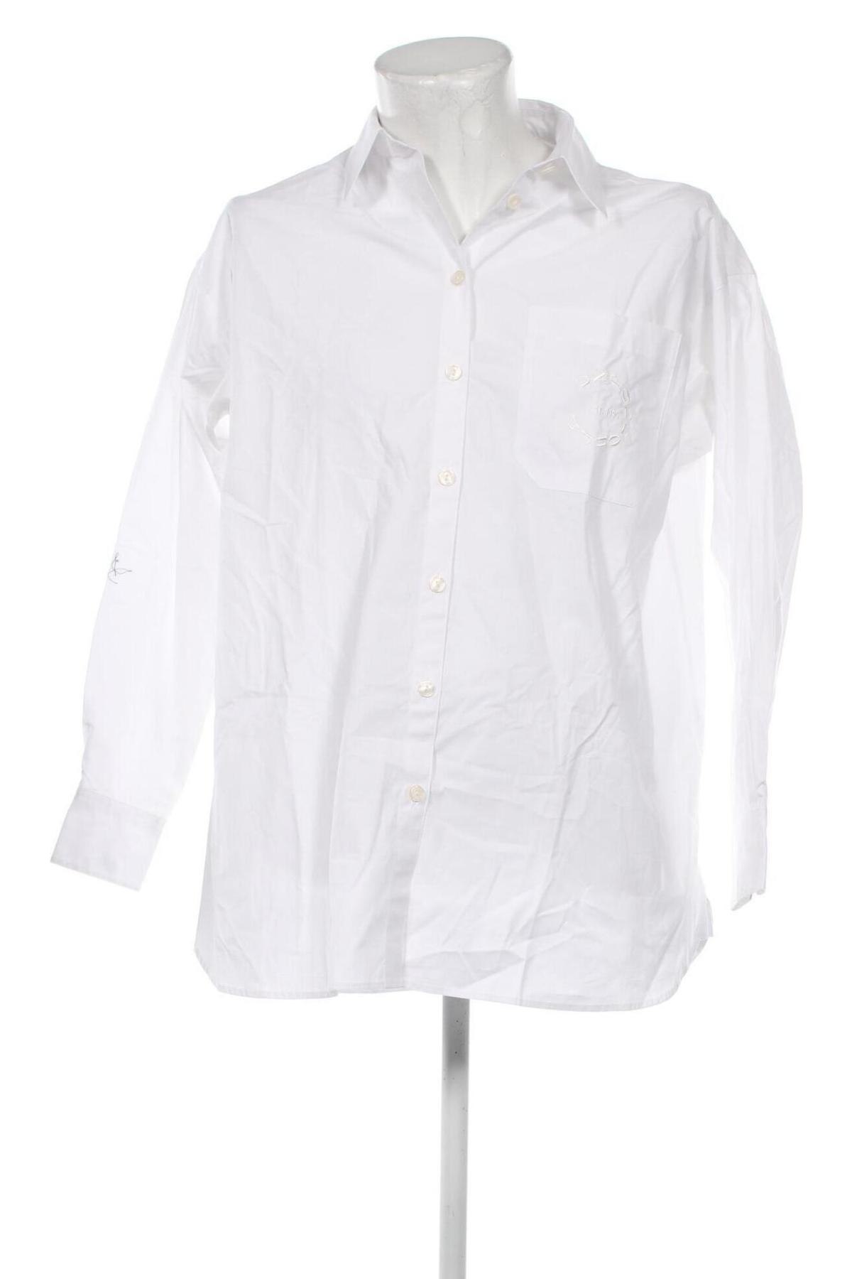 Herrenhemd UNFOLLOWED x ABOUT YOU, Größe S, Farbe Weiß, Preis 37,11 €