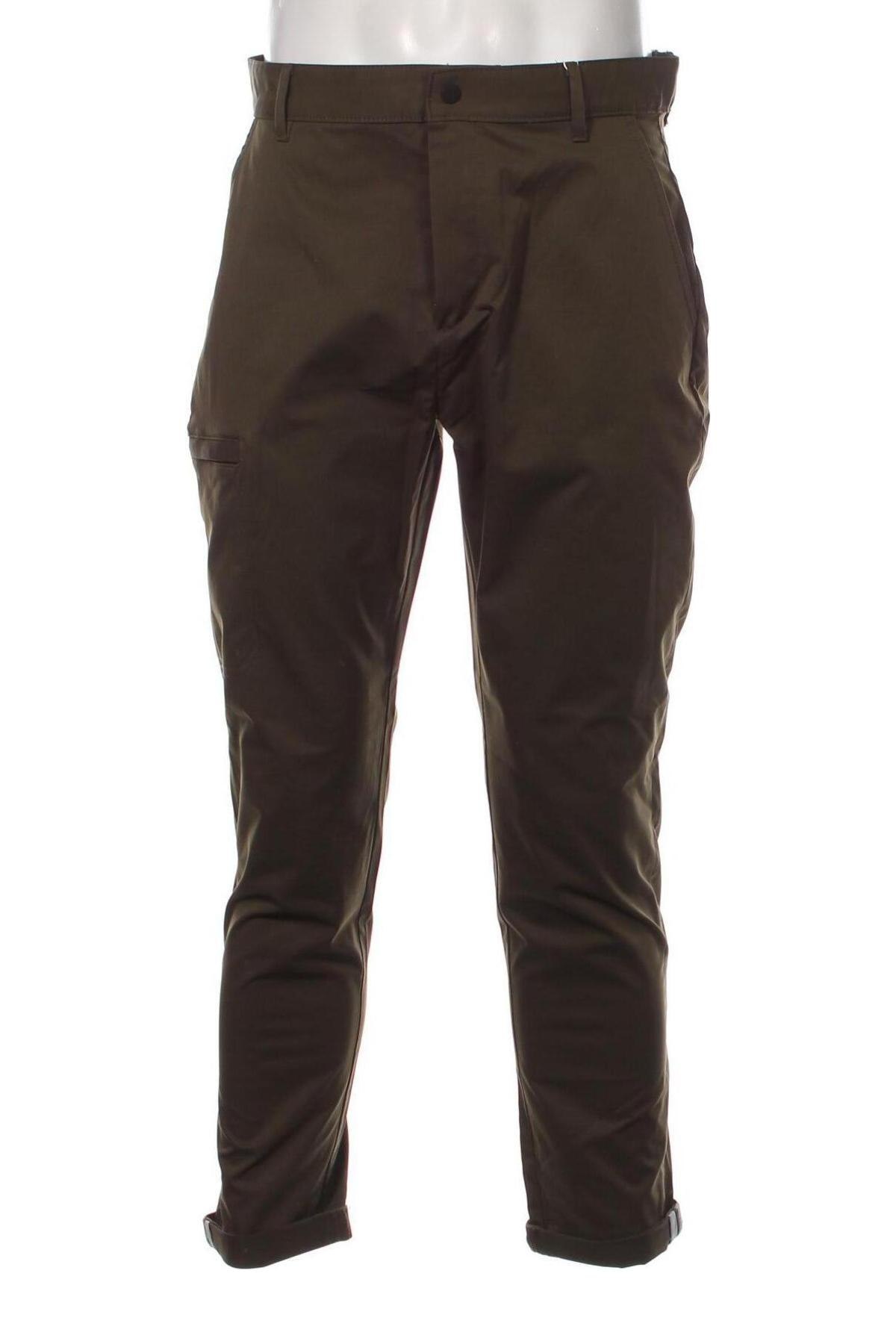 Pantaloni de bărbați Celio, Mărime M, Culoare Verde, Preț 151,32 Lei