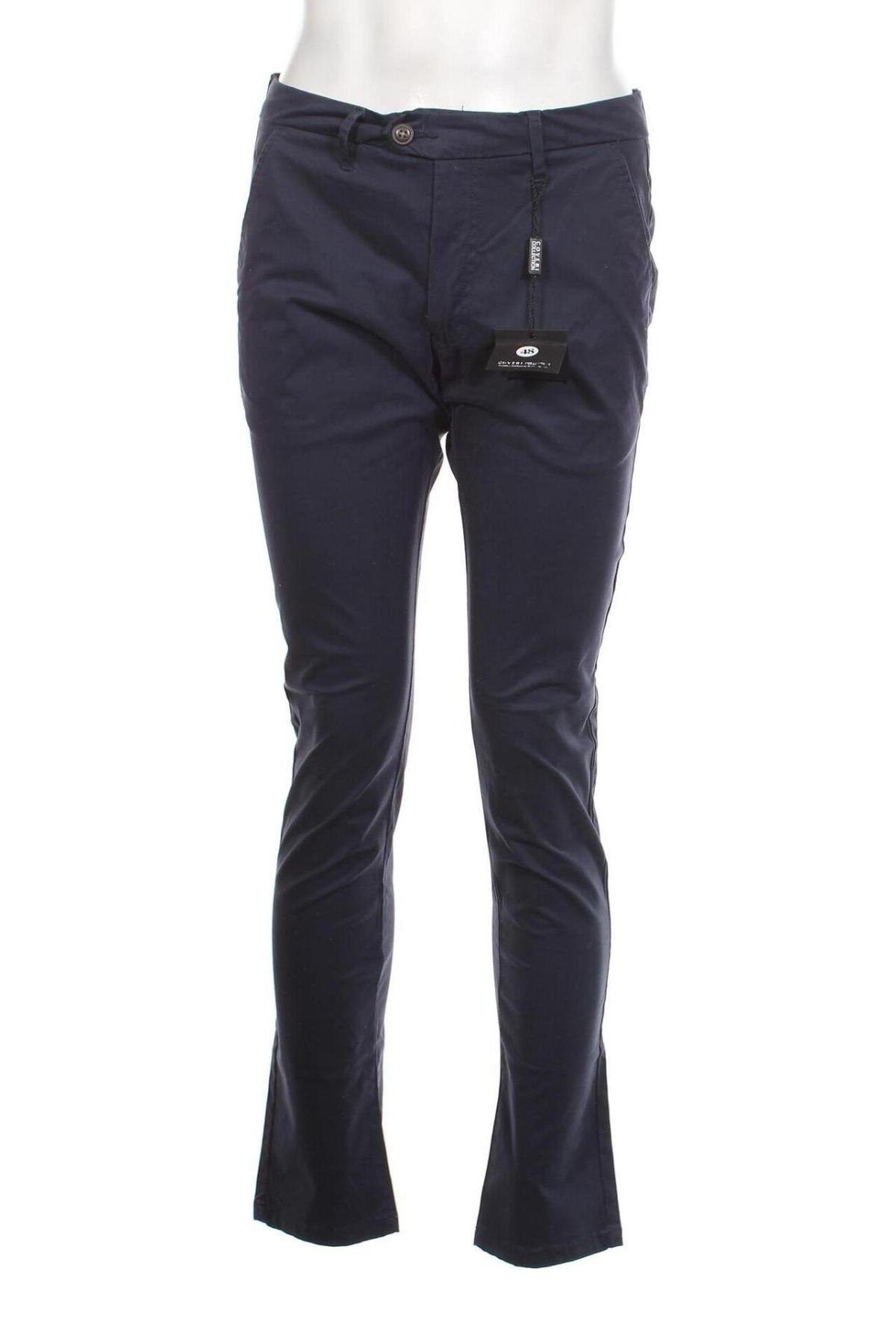 Pantaloni de bărbați Coveri, Mărime M, Culoare Albastru, Preț 39,34 Lei
