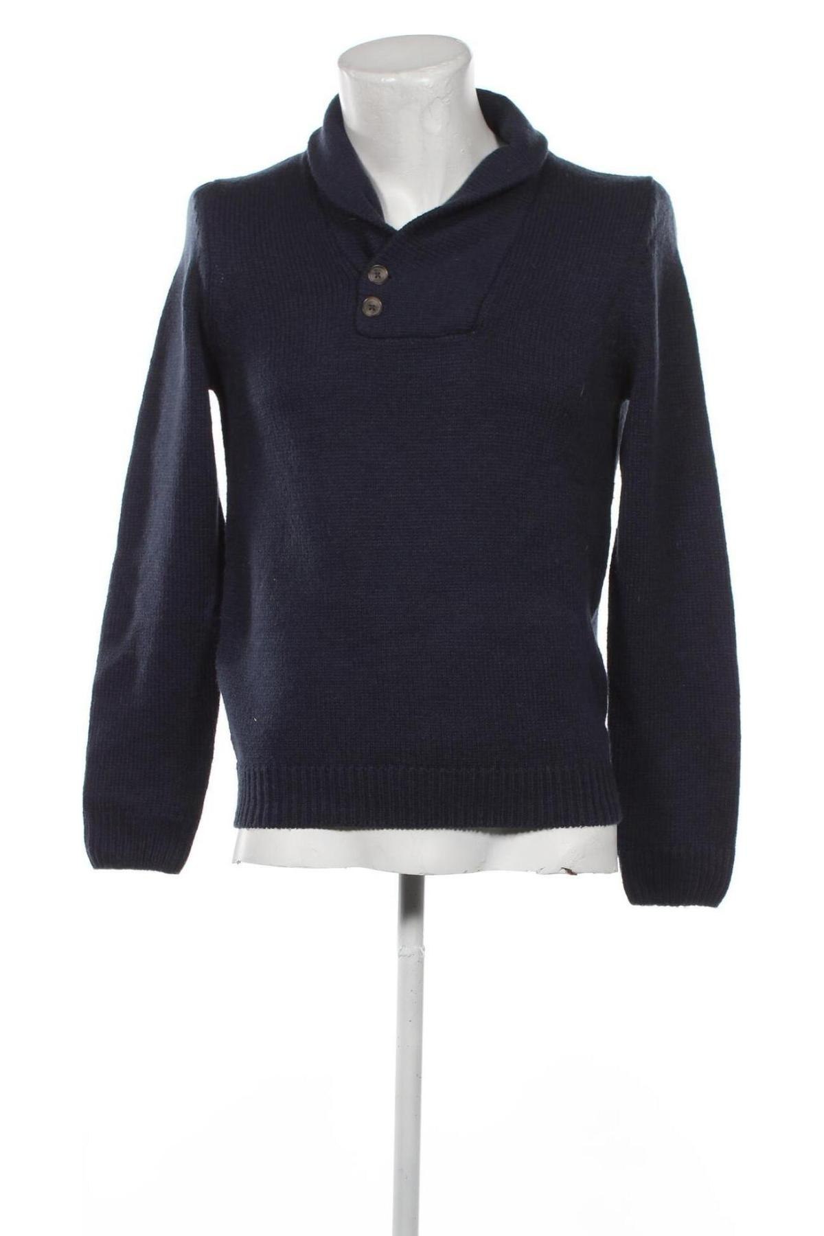 Ανδρικό πουλόβερ Pier One, Μέγεθος S, Χρώμα Μπλέ, Τιμή 2,69 €