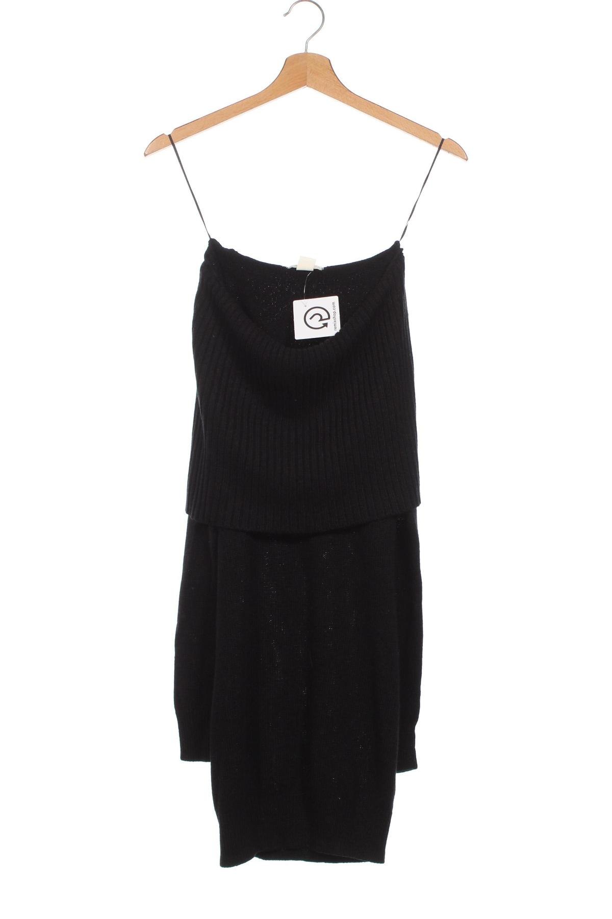 Šaty  H&M, Veľkosť XS, Farba Čierna, Cena  2,22 €