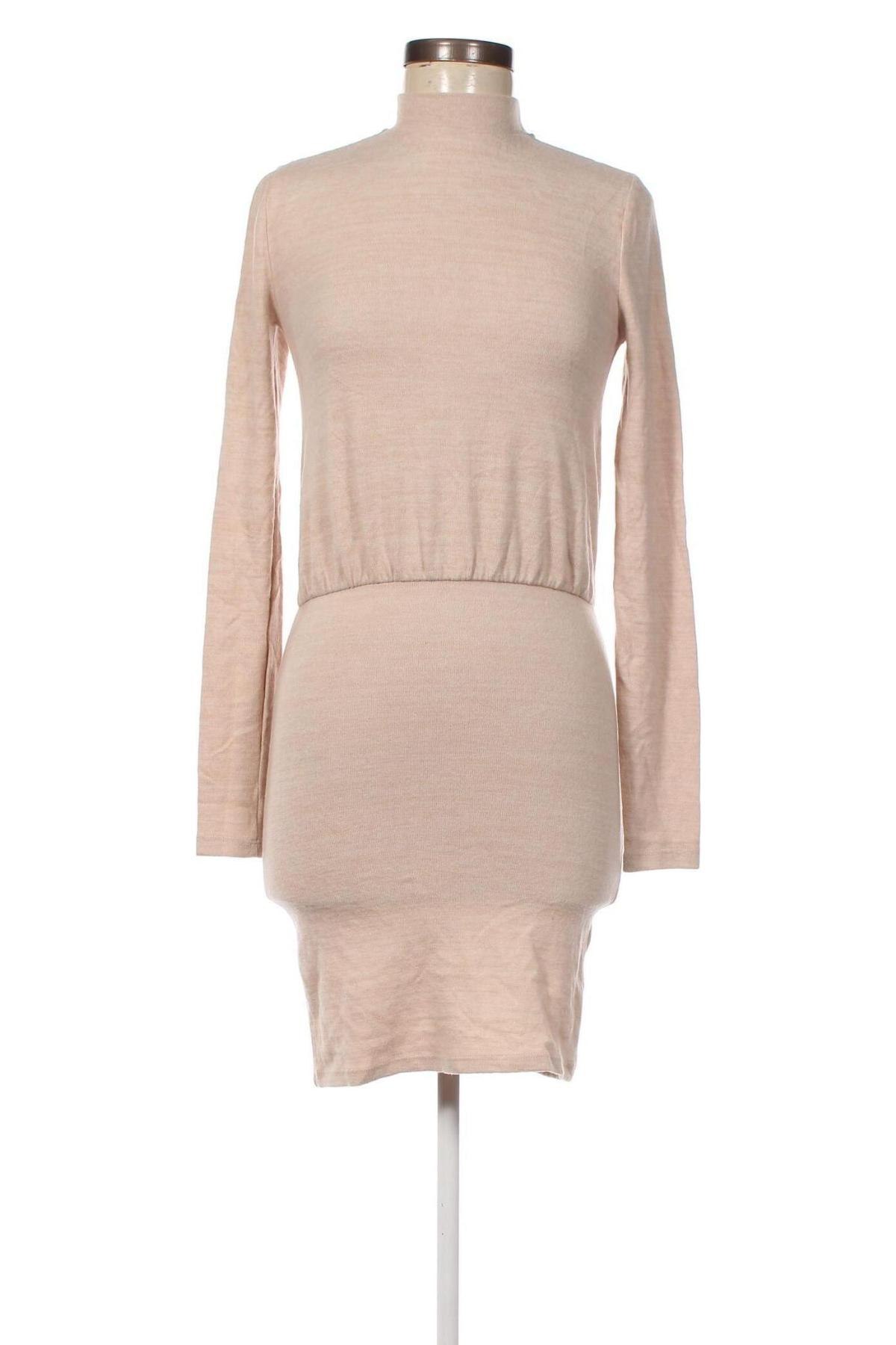 Kleid NA-KD, Größe XS, Farbe Beige, Preis € 2,60