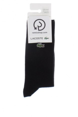 Чорапи Lacoste, Размер S, Цвят Черен, Цена 27,99 лв.