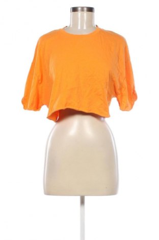 Damen Shirt Bershka, Größe L, Farbe Orange, Preis 4,99 €