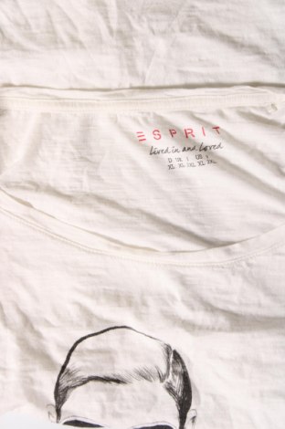 Дамска блуза Esprit, Размер XL, Цвят Бял, Цена 13,99 лв.