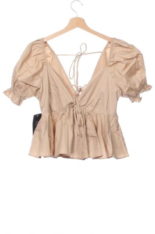 Damen Shirt NA-KD, Größe M, Farbe Beige, Preis € 8,49