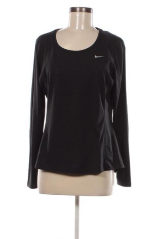 Damen Shirt Nike Running, Größe L, Farbe Schwarz, Preis 19,49 €