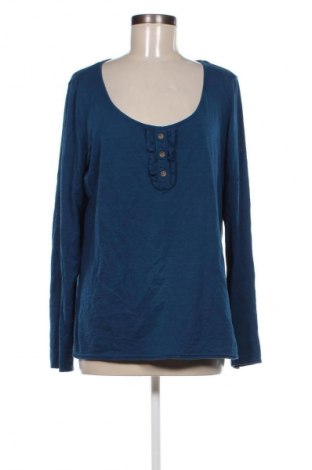 Damen Shirt Q/S by S.Oliver, Größe XL, Farbe Blau, Preis 4,99 €