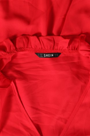 Дамска блуза SHEIN, Размер XS, Цвят Червен, Цена 5,99 лв.