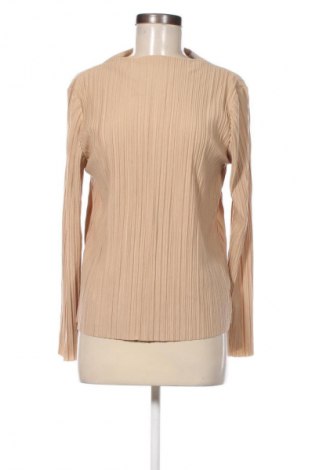 Damen Shirt Stockh Lm, Größe M, Farbe Beige, Preis 7,99 €